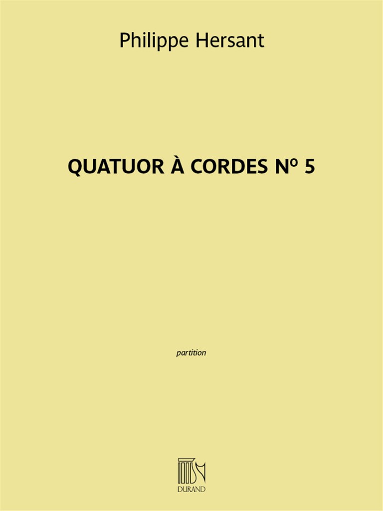 Quatuor à cordes No 5